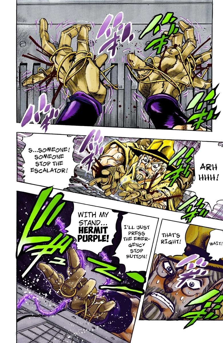 JoJo's Bizarre Adventure Part 3 - Stardust Crusaders (Official Colored) Chapter 88 page 2 - Chapter 88: 'Bast' Mariah Part 3