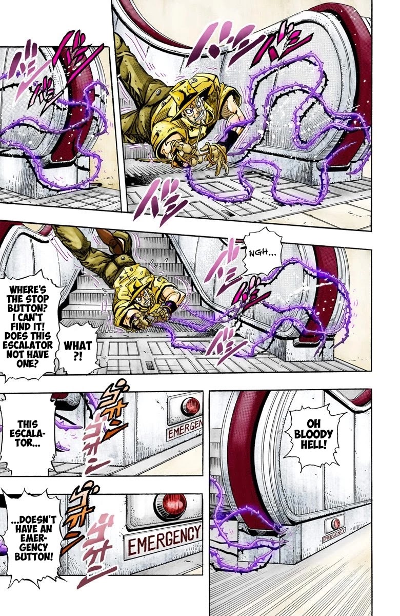 JoJo's Bizarre Adventure Part 3 - Stardust Crusaders (Official Colored) Chapter 88 page 3 - Chapter 88: 'Bast' Mariah Part 3