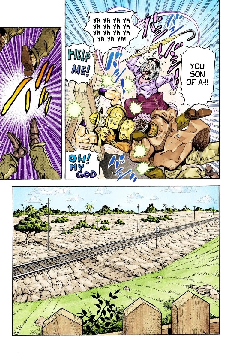 JoJo's Bizarre Adventure Part 3 - Stardust Crusaders (Official Colored) Chapter 89 page 10 - Chapter 89: 'Bast' Mariah Part 4