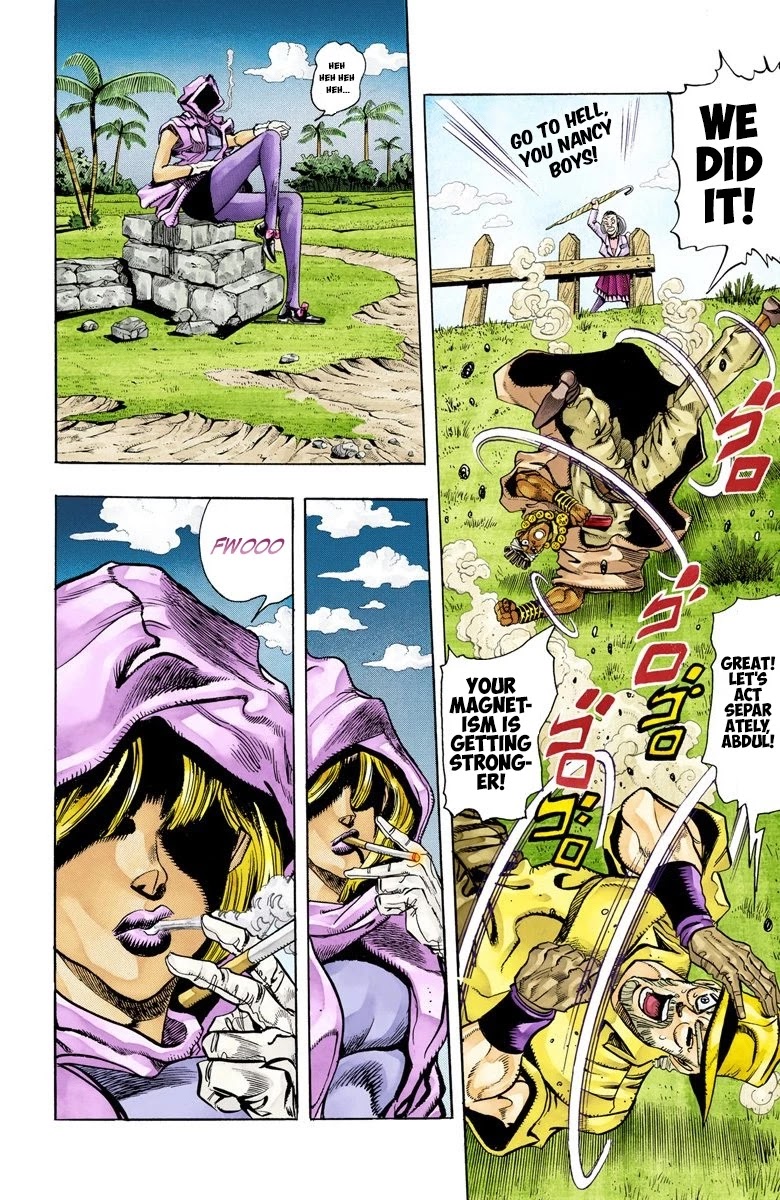 JoJo's Bizarre Adventure Part 3 - Stardust Crusaders (Official Colored) Chapter 89 page 11 - Chapter 89: 'Bast' Mariah Part 4