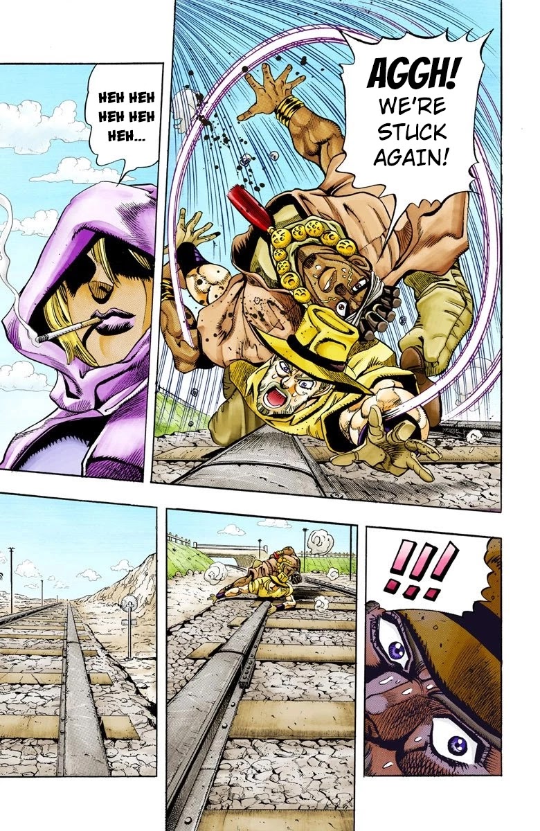JoJo's Bizarre Adventure Part 3 - Stardust Crusaders (Official Colored) Chapter 89 page 14 - Chapter 89: 'Bast' Mariah Part 4