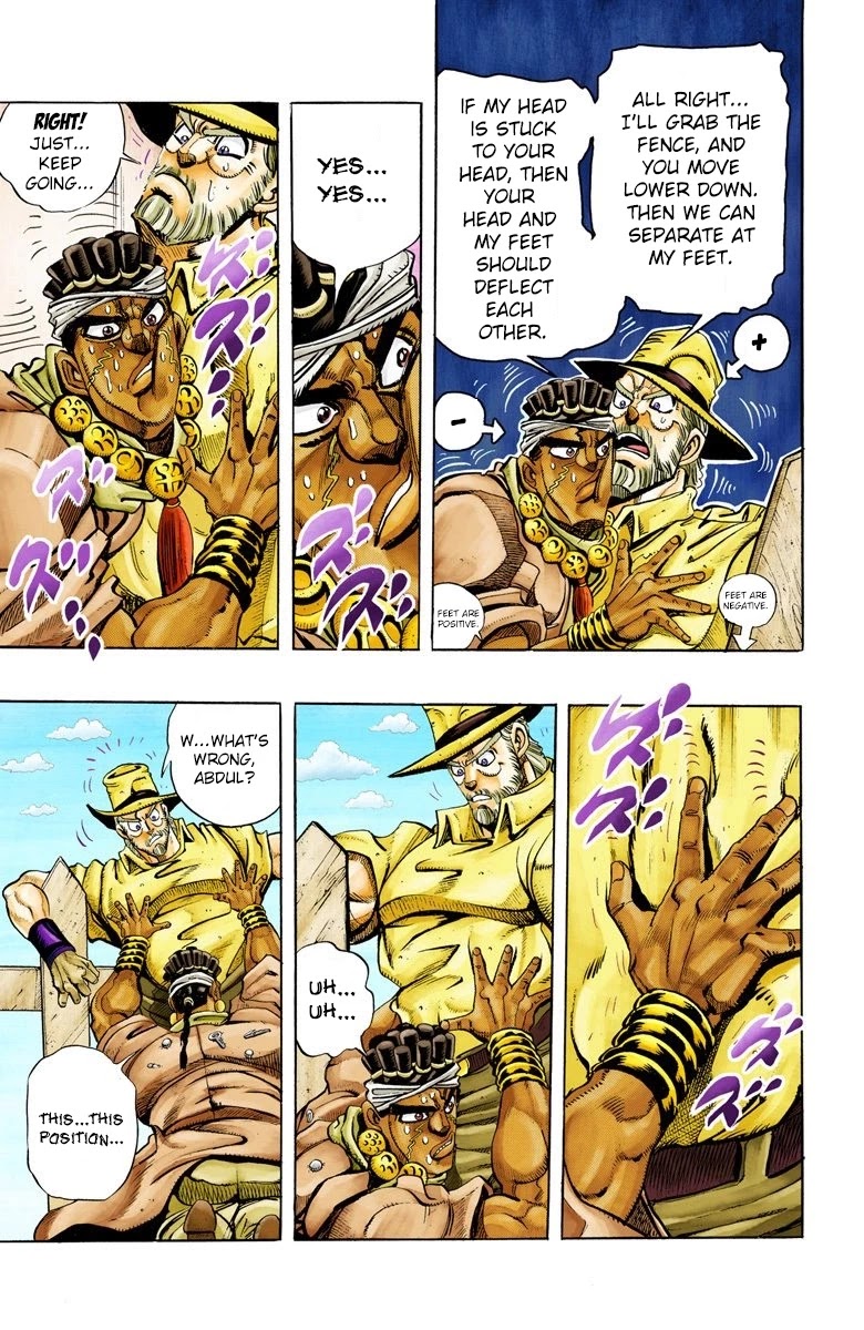 JoJo's Bizarre Adventure Part 3 - Stardust Crusaders (Official Colored) Chapter 89 page 6 - Chapter 89: 'Bast' Mariah Part 4