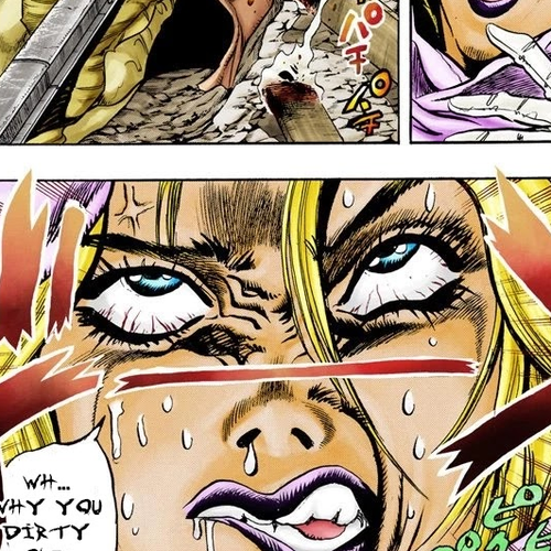 JoJo's Bizarre Adventure Part 3 - Stardust Crusaders (Official Colored) Chapter 89: 'Bast' Mariah Part 4 cover
