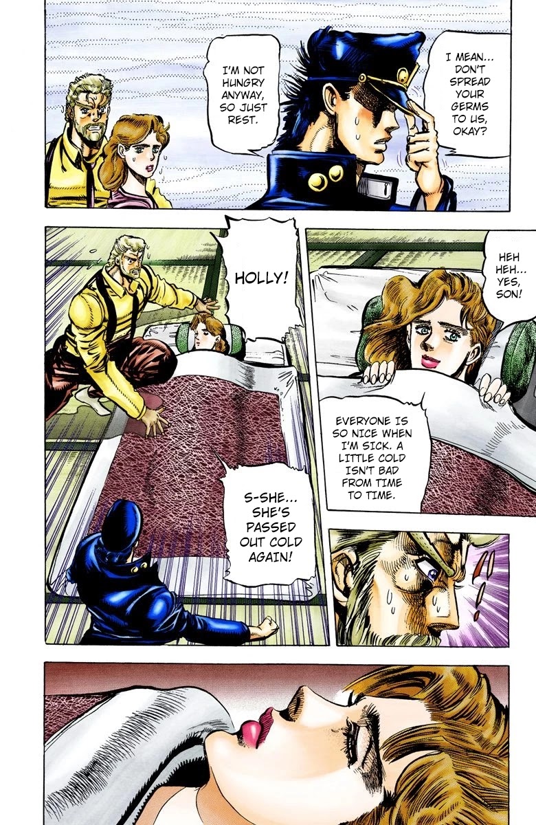 JoJo's Bizarre Adventure Part 3 - Stardust Crusaders (Official Colored) Chapter 9 page 6 - Chapter 9: Leaving Towards Egypt
