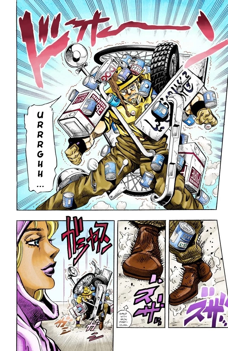JoJo's Bizarre Adventure Part 3 - Stardust Crusaders (Official Colored) Chapter 90 page 15 - Chapter 90: 'Bast' Mariah Part 5