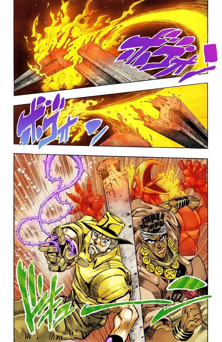 JoJo's Bizarre Adventure Part 3 - Stardust Crusaders (Official Colored) Chapter 90 page 2 - Chapter 90: 'Bast' Mariah Part 5