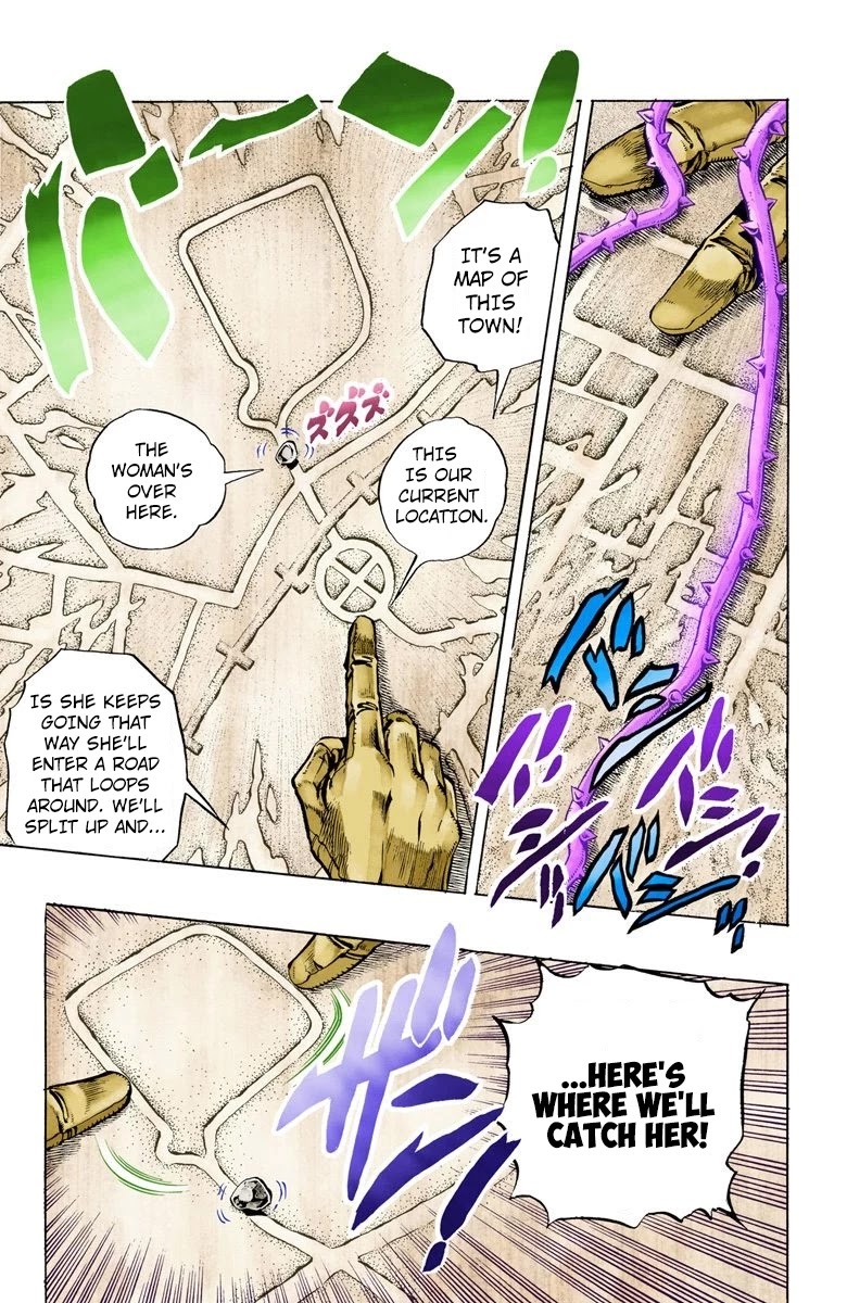 JoJo's Bizarre Adventure Part 3 - Stardust Crusaders (Official Colored) Chapter 90 page 9 - Chapter 90: 'Bast' Mariah Part 5