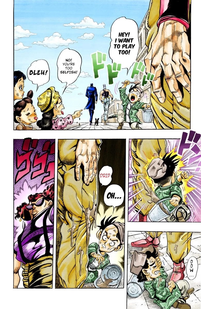 JoJo's Bizarre Adventure Part 3 - Stardust Crusaders (Official Colored) Chapter 91 page 14 - Chapter 91: 'Bast' Mariah Part 6