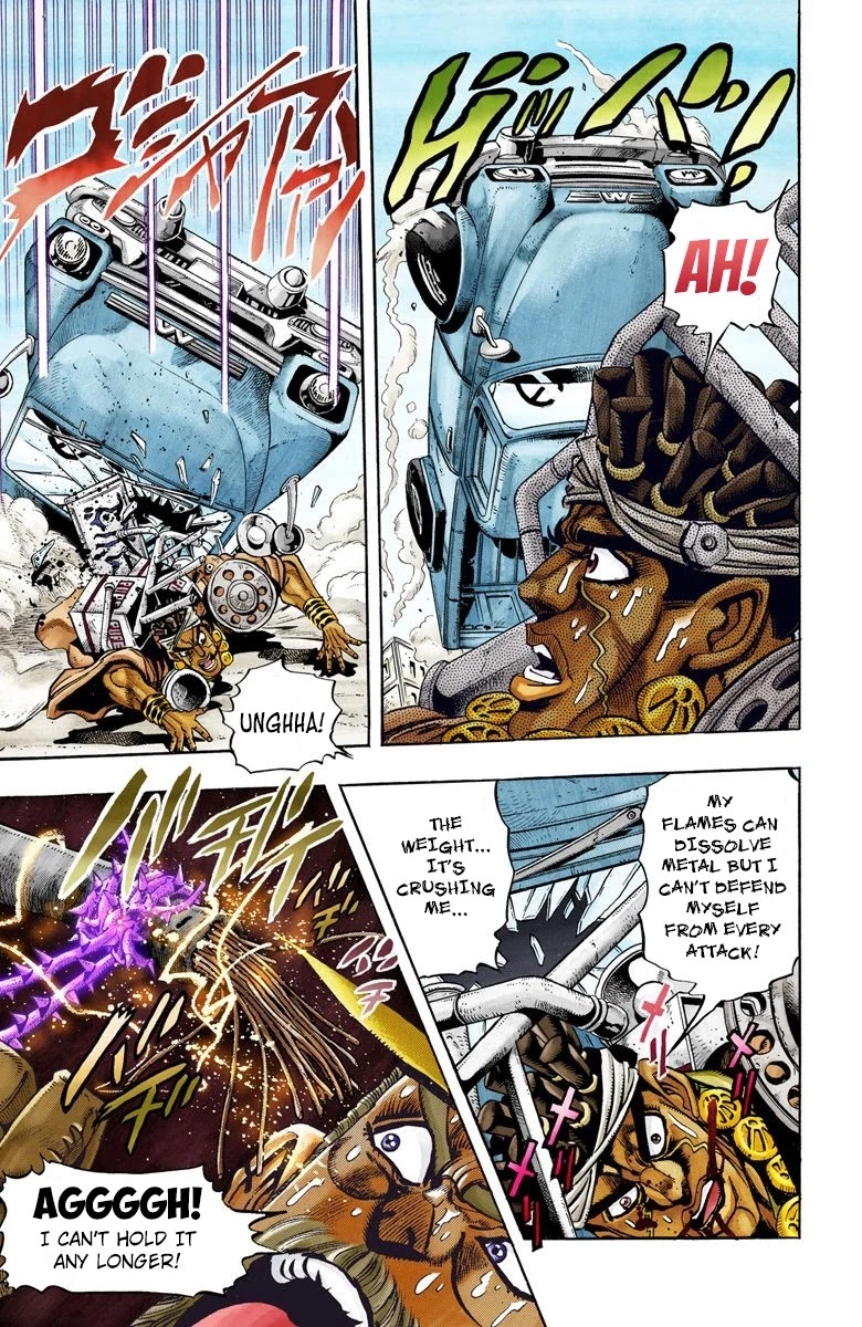 JoJo's Bizarre Adventure Part 3 - Stardust Crusaders (Official Colored) Chapter 91 page 6 - Chapter 91: 'Bast' Mariah Part 6
