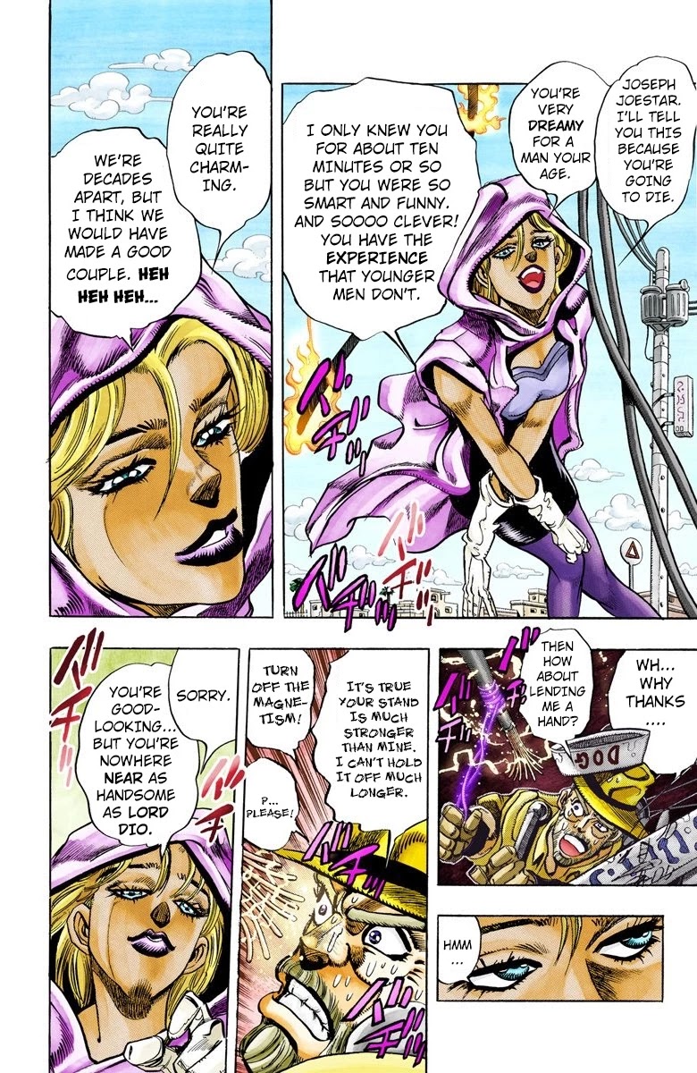 JoJo's Bizarre Adventure Part 3 - Stardust Crusaders (Official Colored) Chapter 91 page 7 - Chapter 91: 'Bast' Mariah Part 6