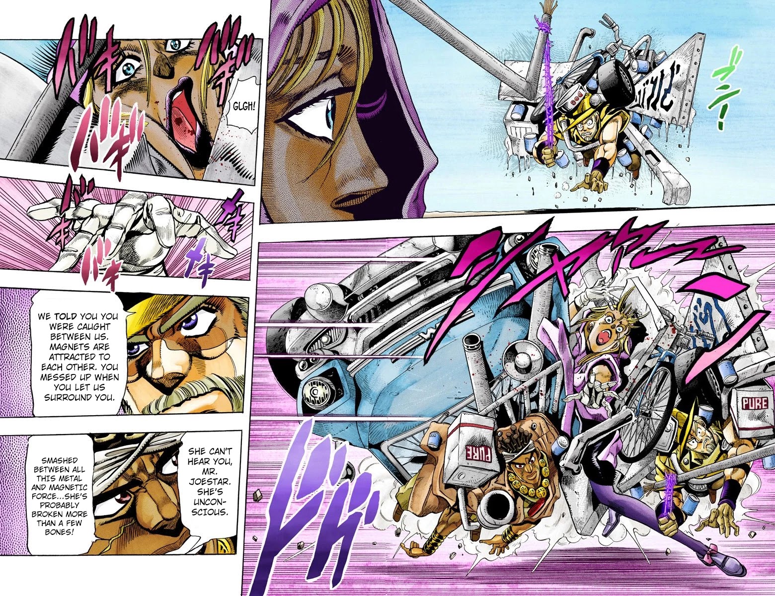 JoJo's Bizarre Adventure Part 3 - Stardust Crusaders (Official Colored) Chapter 91 page 9 - Chapter 91: 'Bast' Mariah Part 6