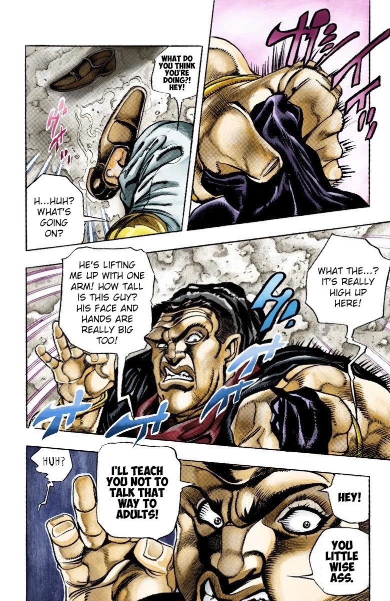 JoJo's Bizarre Adventure Part 3 - Stardust Crusaders (Official Colored) Chapter 92 page 13 - Chapter 92: 'Sethan' Alessi Part 1