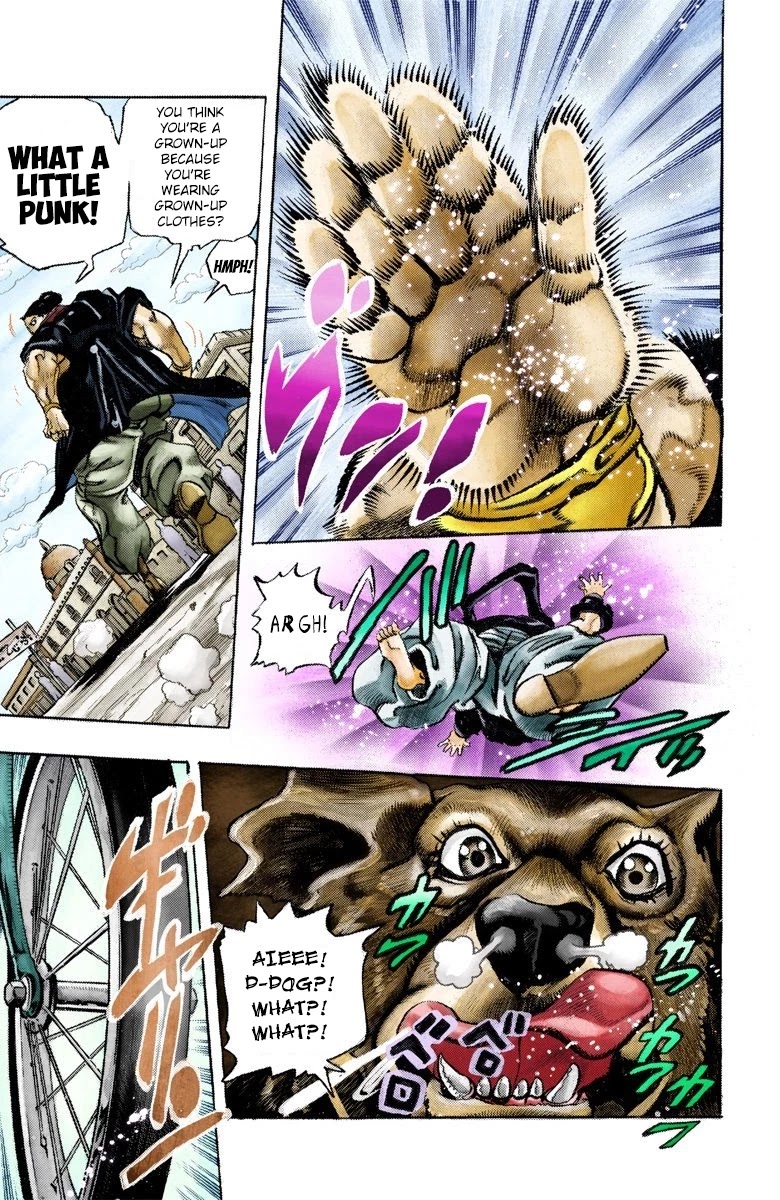 JoJo's Bizarre Adventure Part 3 - Stardust Crusaders (Official Colored) Chapter 92 page 14 - Chapter 92: 'Sethan' Alessi Part 1