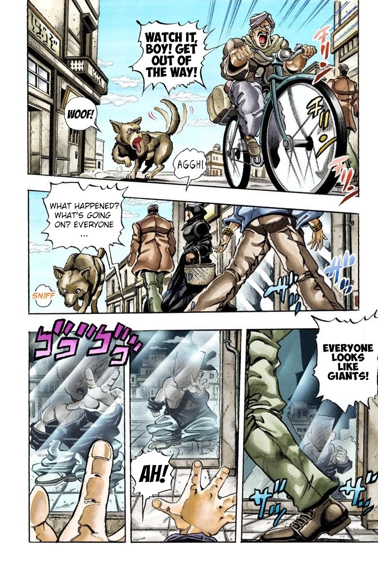 JoJo's Bizarre Adventure Part 3 - Stardust Crusaders (Official Colored) Chapter 92 page 15 - Chapter 92: 'Sethan' Alessi Part 1