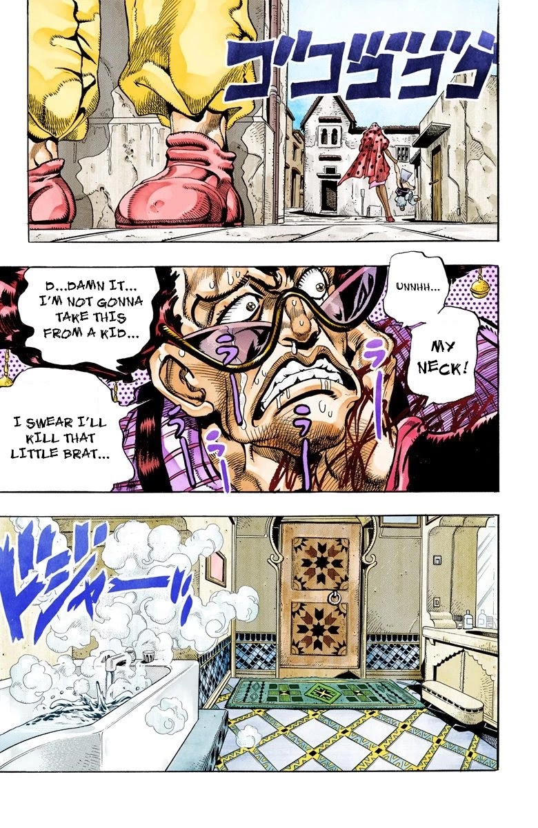 JoJo's Bizarre Adventure Part 3 - Stardust Crusaders (Official Colored) Chapter 93 page 15 - Chapter 93: 'Sethan' Alessi Part 2