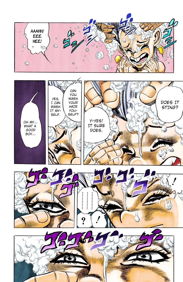 JoJo's Bizarre Adventure Part 3 - Stardust Crusaders (Official Colored) Chapter 94 page 4 - Chapter 94: 'Sethan' Alessi Part 3