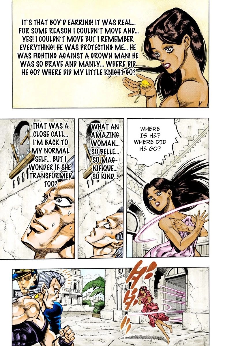 JoJo's Bizarre Adventure Part 3 - Stardust Crusaders (Official Colored) Chapter 96 page 15 - Chapter 96: 'Sethan' Alessi Part 5