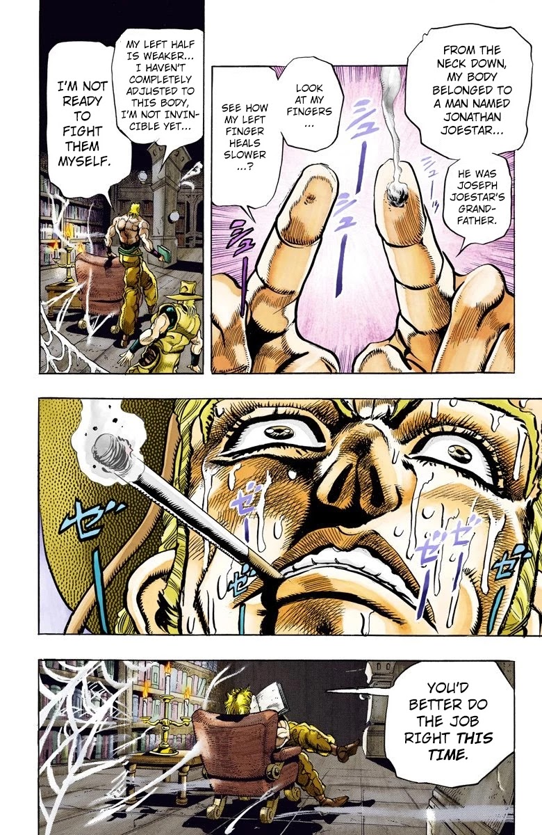 JoJo's Bizarre Adventure Part 3 - Stardust Crusaders (Official Colored) Chapter 97 page 10 - Chapter 97: Shooting Dio