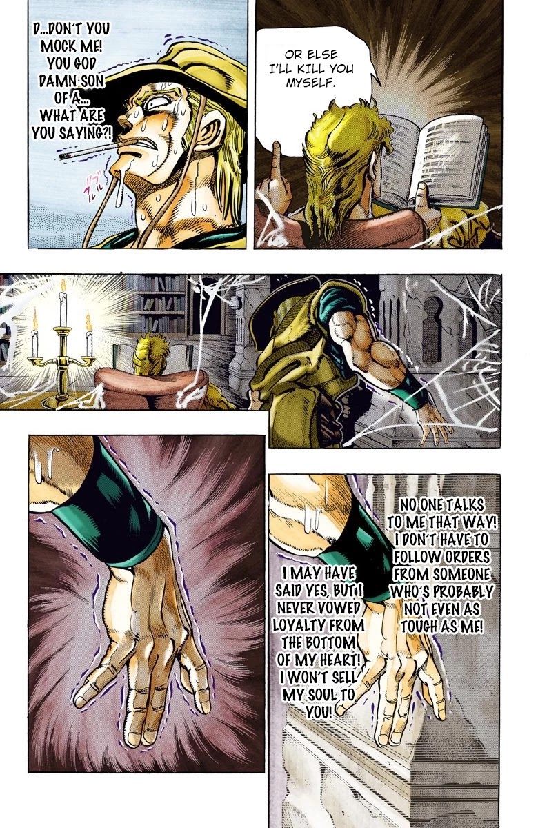 JoJo's Bizarre Adventure Part 3 - Stardust Crusaders (Official Colored) Chapter 97 page 11 - Chapter 97: Shooting Dio
