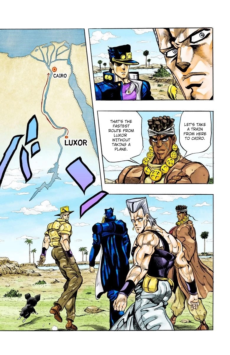 JoJo's Bizarre Adventure Part 3 - Stardust Crusaders (Official Colored) Chapter 97 page 19 - Chapter 97: Shooting Dio