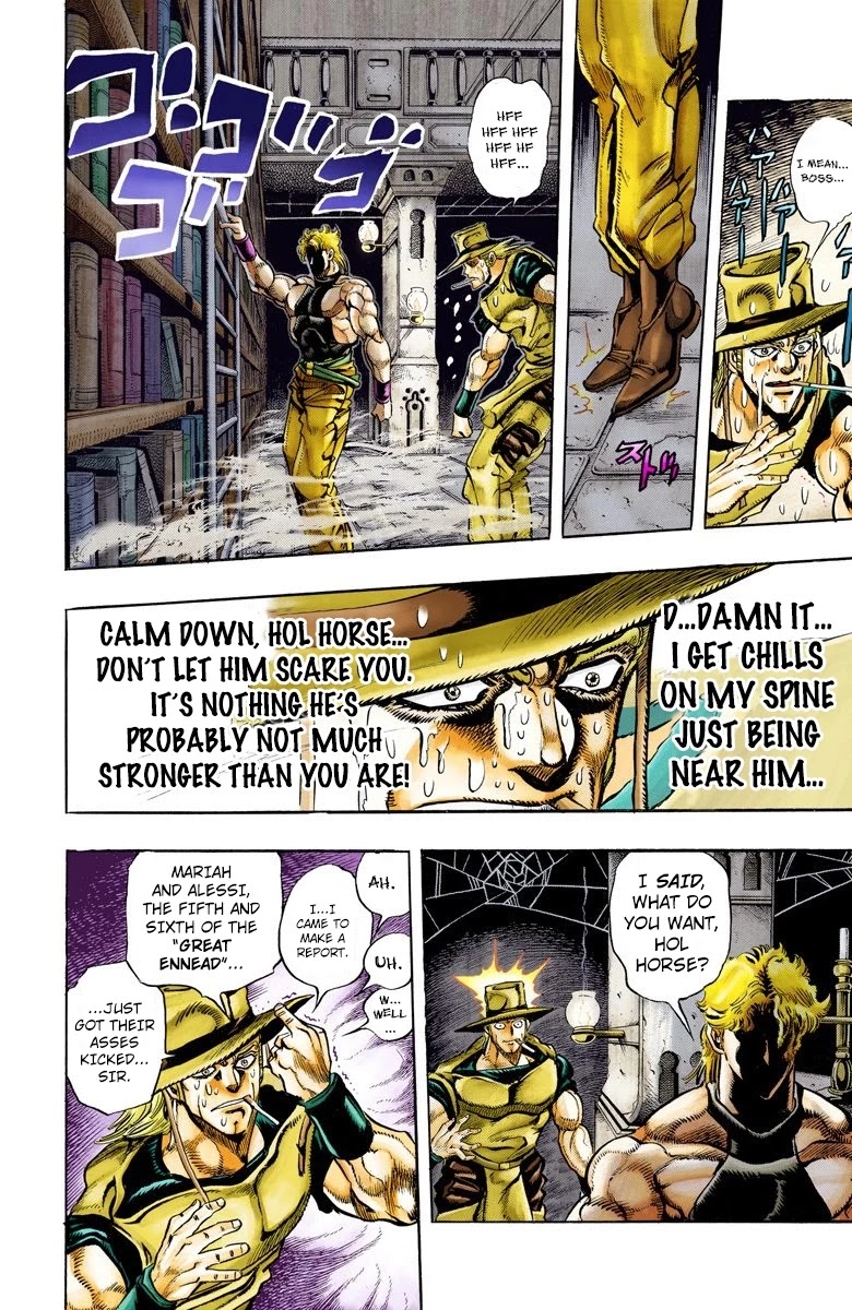 JoJo's Bizarre Adventure Part 3 - Stardust Crusaders (Official Colored) Chapter 97 page 6 - Chapter 97: Shooting Dio