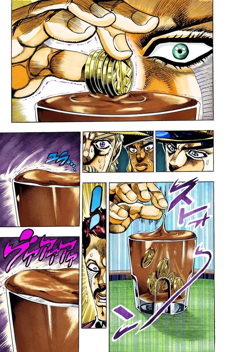 JoJo's Bizarre Adventure Part 3 - Stardust Crusaders (Official Colored) Chapter 99 page 16 - Chapter 99: D'arby the Gambler Part 2