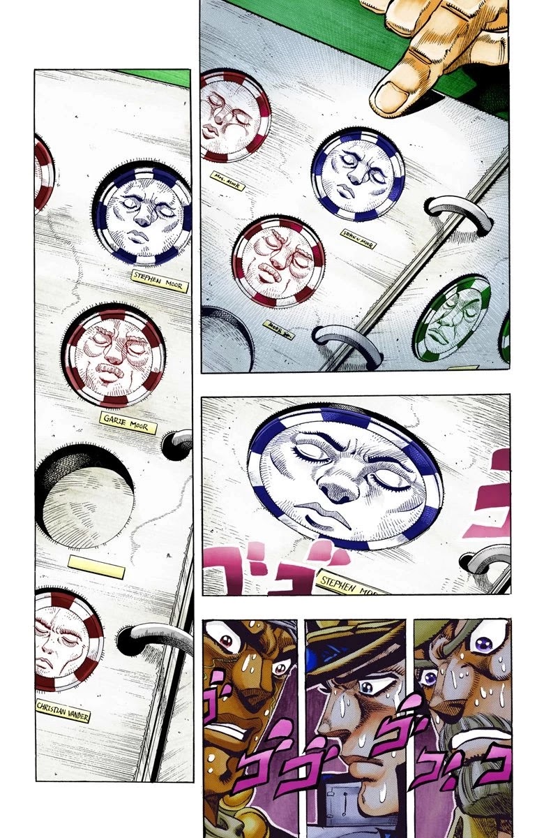 JoJo's Bizarre Adventure Part 3 - Stardust Crusaders (Official Colored) Chapter 99 page 8 - Chapter 99: D'arby the Gambler Part 2