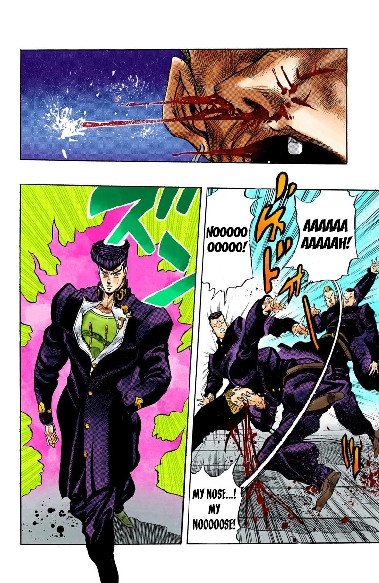 JoJo's Bizarre Adventure Part 4 - Diamond is Unbreakable (Official Colored) Chapter 1 page 19 - Chapter 1: Jotaro Kujo Meets Josuke Higashikata! - Part 1