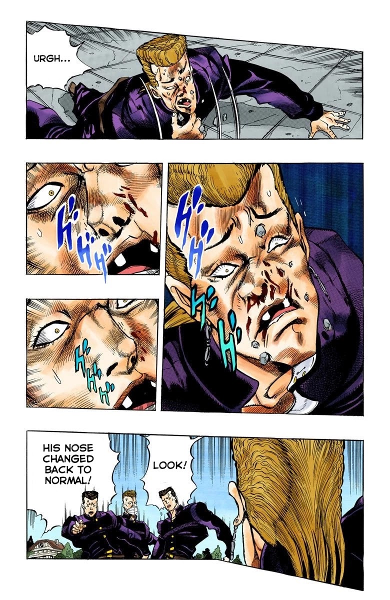 JoJo's Bizarre Adventure Part 4 - Diamond is Unbreakable (Official Colored) Chapter 1 page 22 - Chapter 1: Jotaro Kujo Meets Josuke Higashikata! - Part 1