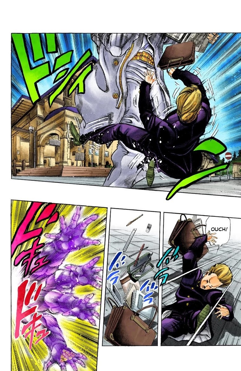 JoJo's Bizarre Adventure Part 4 - Diamond is Unbreakable (Official Colored) Chapter 1 page 5 - Chapter 1: Jotaro Kujo Meets Josuke Higashikata! - Part 1