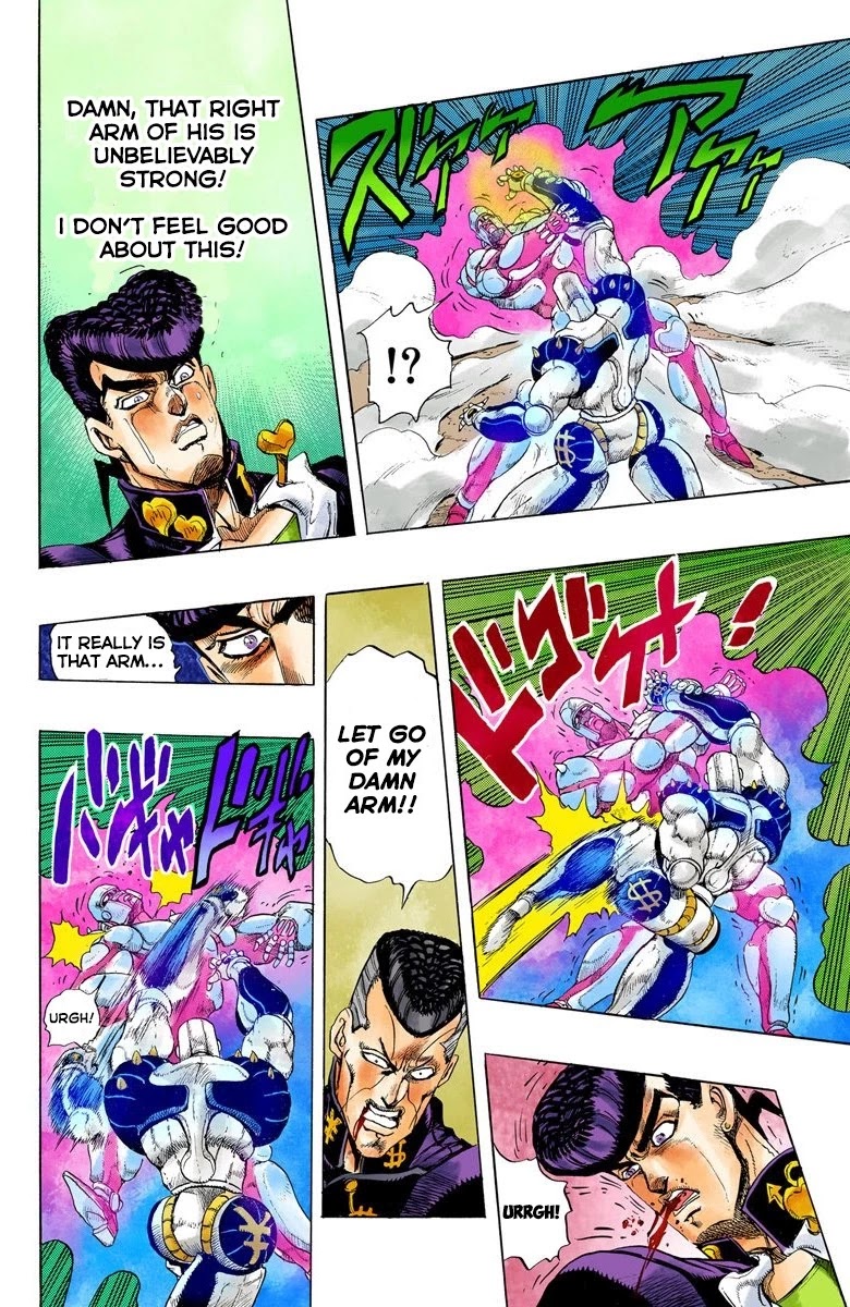 JoJo's Bizarre Adventure Part 4 - Diamond is Unbreakable (Official Colored) Chapter 10 page 12 - Chapter 10: The Nijimura Brothers - Part 2