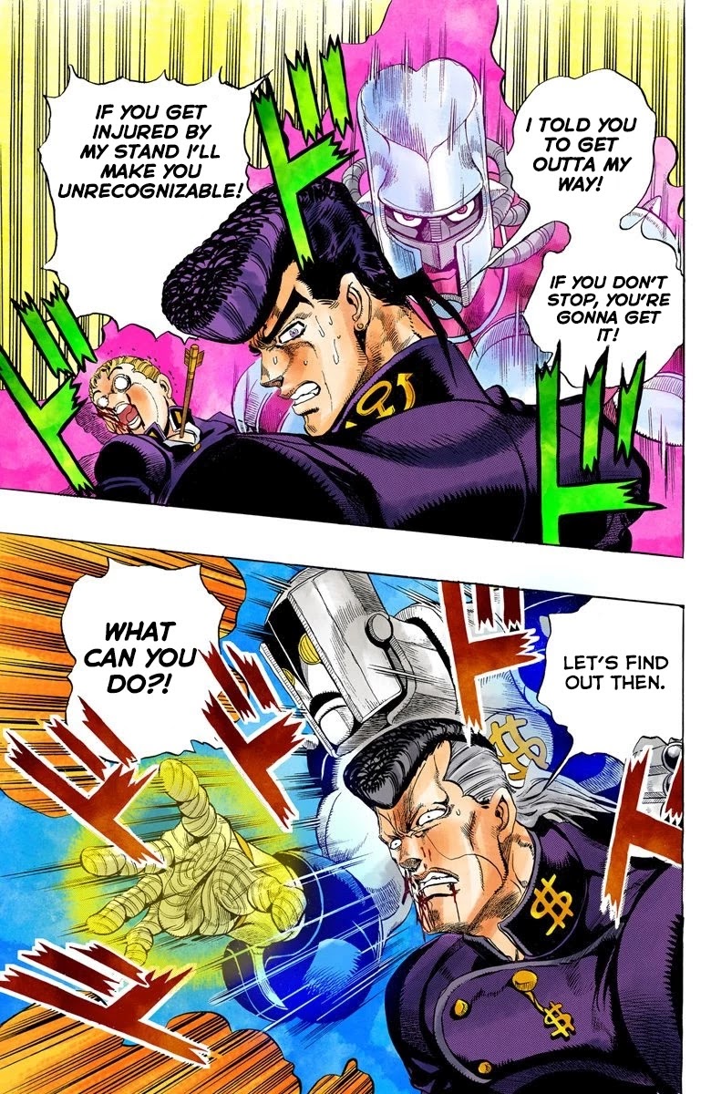 JoJo's Bizarre Adventure Part 4 - Diamond is Unbreakable (Official Colored) Chapter 10 page 9 - Chapter 10: The Nijimura Brothers - Part 2
