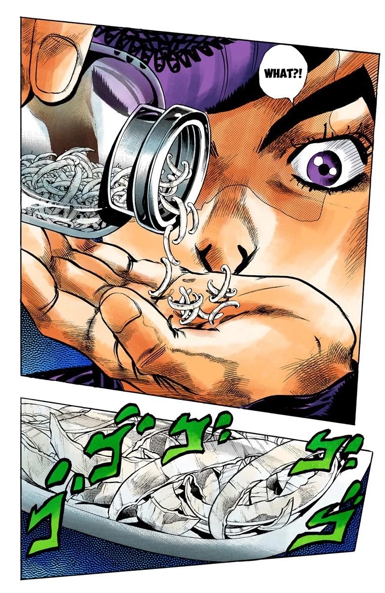 JoJo's Bizarre Adventure Part 4 - Diamond is Unbreakable (Official Colored) Chapter 100 page 13 - Chapter 100: Atom Heart Father - Part 1