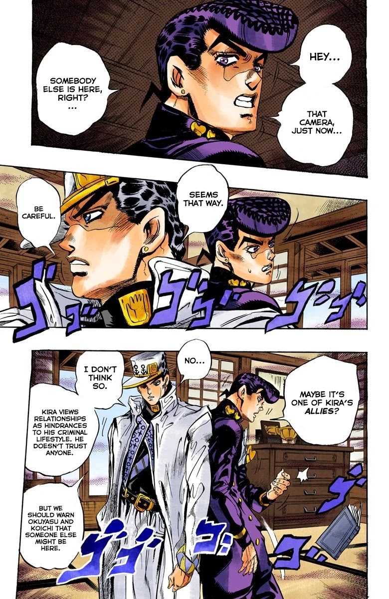 JoJo's Bizarre Adventure Part 4 - Diamond is Unbreakable (Official Colored) Chapter 100 page 18 - Chapter 100: Atom Heart Father - Part 1
