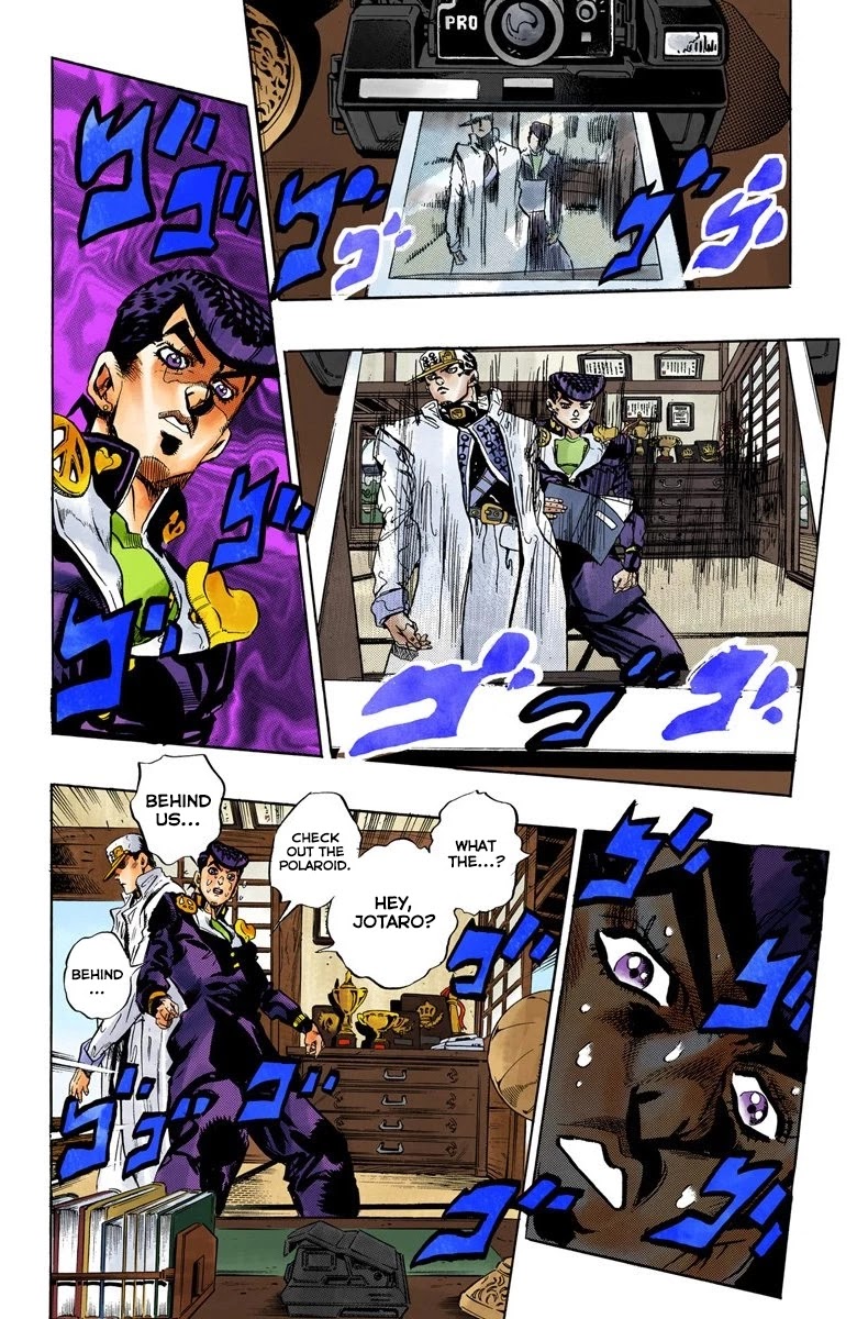 JoJo's Bizarre Adventure Part 4 - Diamond is Unbreakable (Official Colored) Chapter 100 page 19 - Chapter 100: Atom Heart Father - Part 1