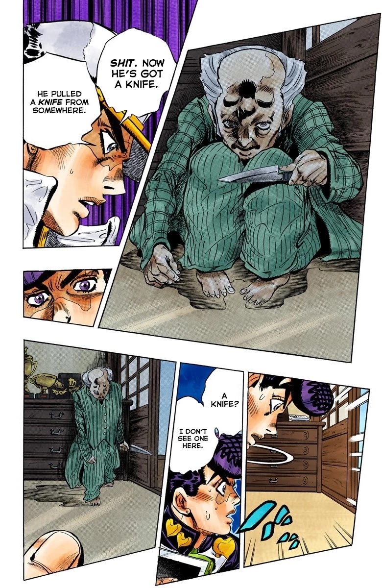JoJo's Bizarre Adventure Part 4 - Diamond is Unbreakable (Official Colored) Chapter 101 page 15 - Chapter 101: Atom Heart Father - Part 2