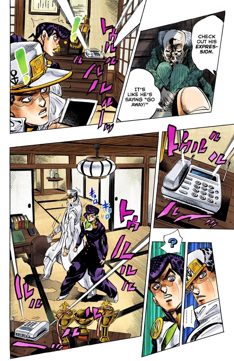JoJo's Bizarre Adventure Part 4 - Diamond is Unbreakable (Official Colored) Chapter 101 page 5 - Chapter 101: Atom Heart Father - Part 2