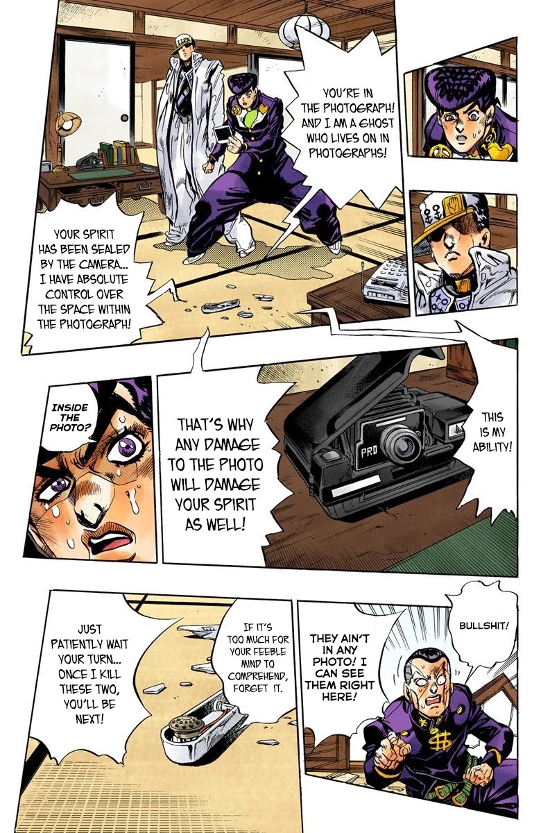 JoJo's Bizarre Adventure Part 4 - Diamond is Unbreakable (Official Colored) Chapter 102 page 10 - Chapter 102: Atom Heart Father - Part 3