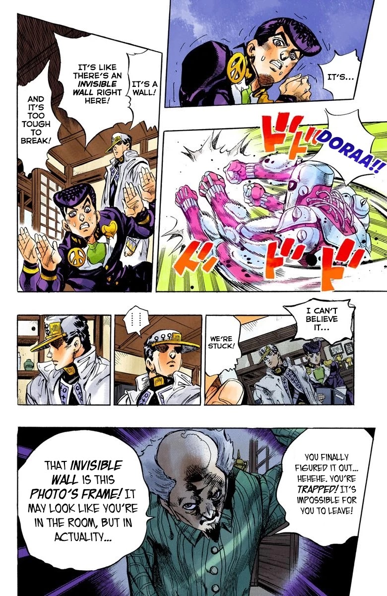 JoJo's Bizarre Adventure Part 4 - Diamond is Unbreakable (Official Colored) Chapter 102 page 9 - Chapter 102: Atom Heart Father - Part 3