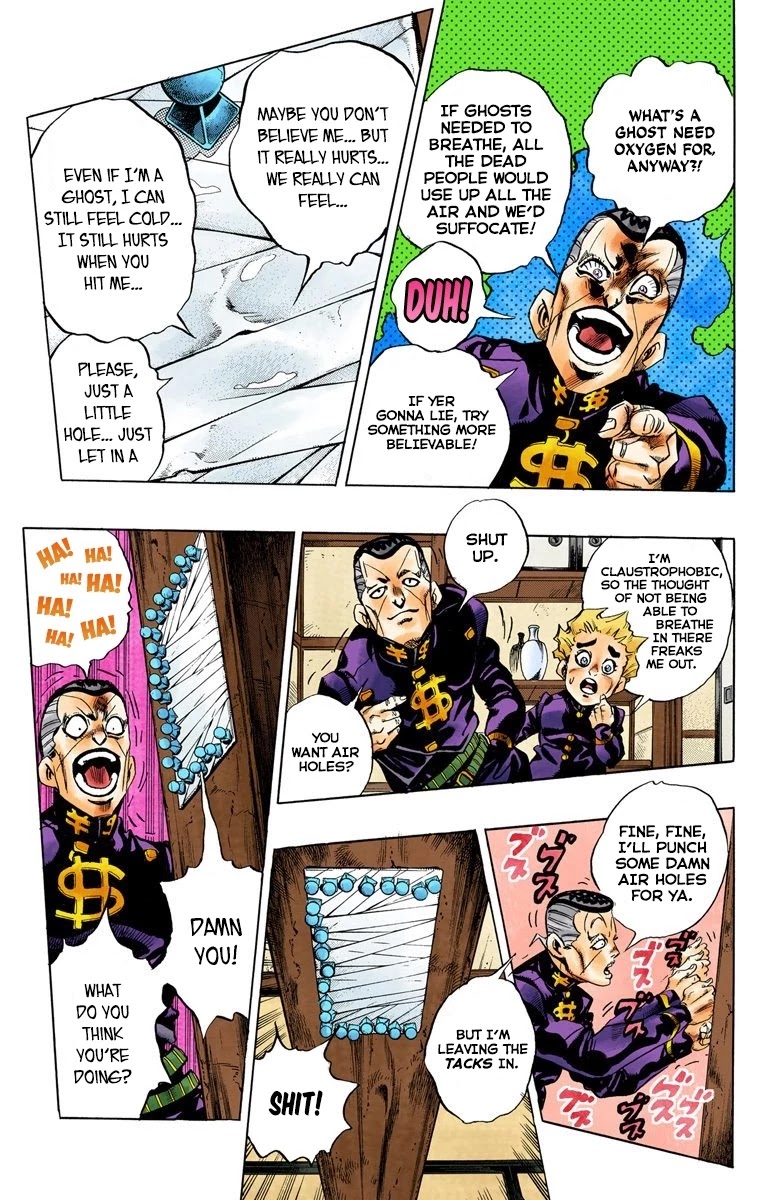 JoJo's Bizarre Adventure Part 4 - Diamond is Unbreakable (Official Colored) Chapter 103 page 10 - Chapter 103: Atom Heart Father Part 4