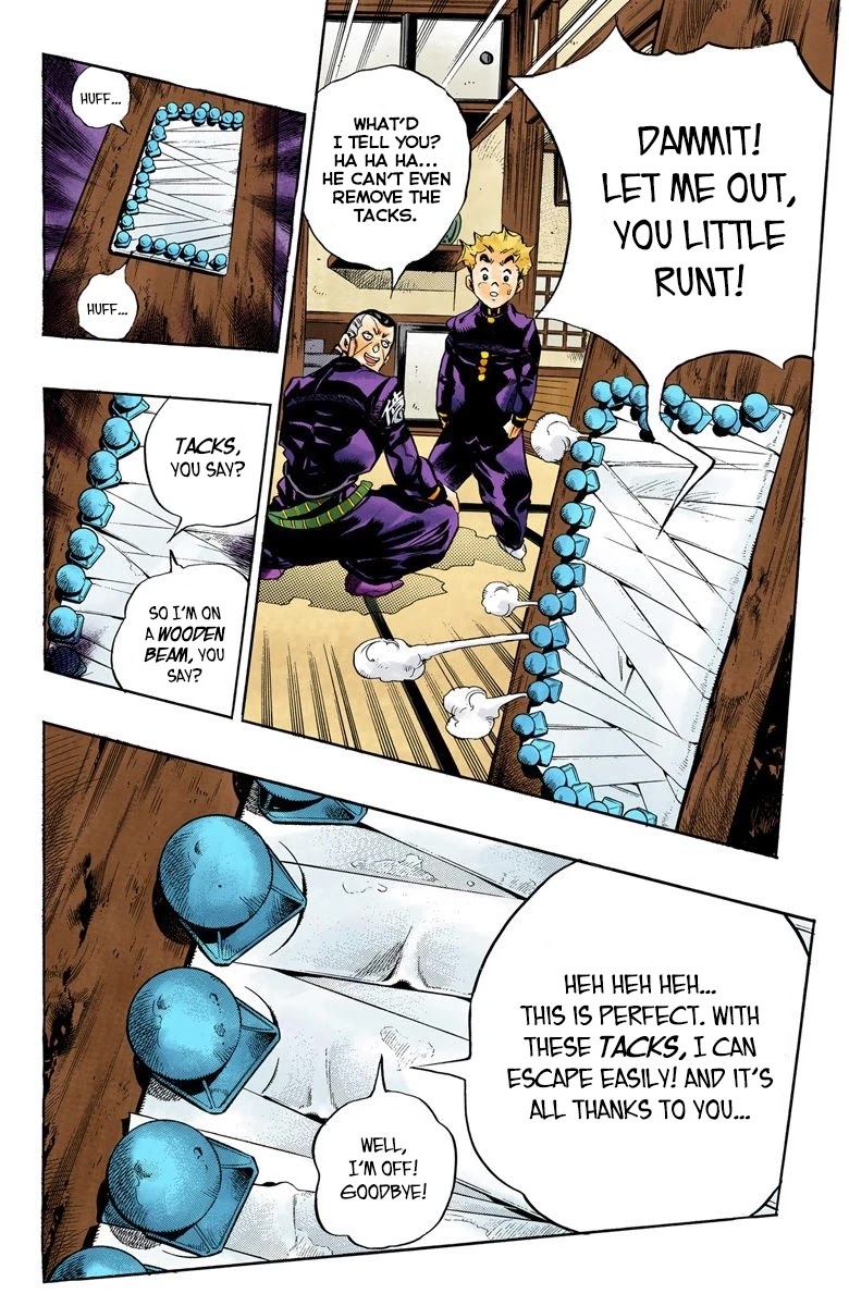 JoJo's Bizarre Adventure Part 4 - Diamond is Unbreakable (Official Colored) Chapter 103 page 11 - Chapter 103: Atom Heart Father Part 4