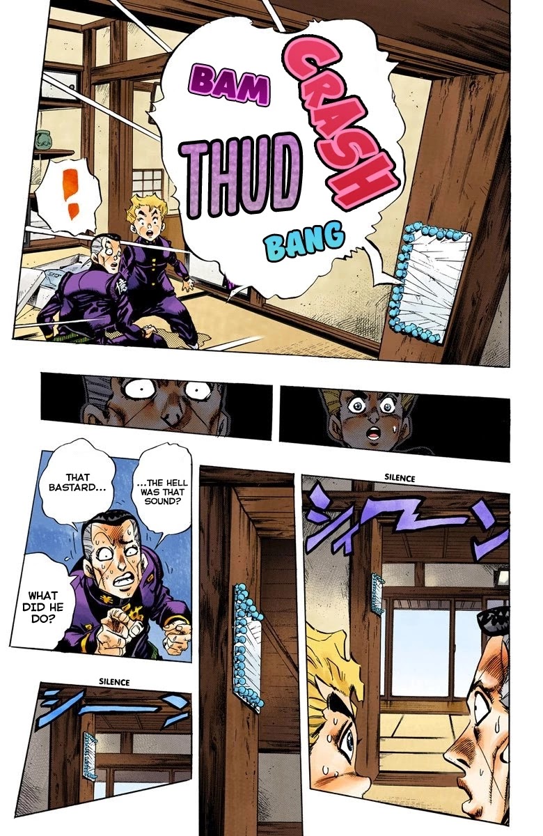 JoJo's Bizarre Adventure Part 4 - Diamond is Unbreakable (Official Colored) Chapter 103 page 12 - Chapter 103: Atom Heart Father Part 4