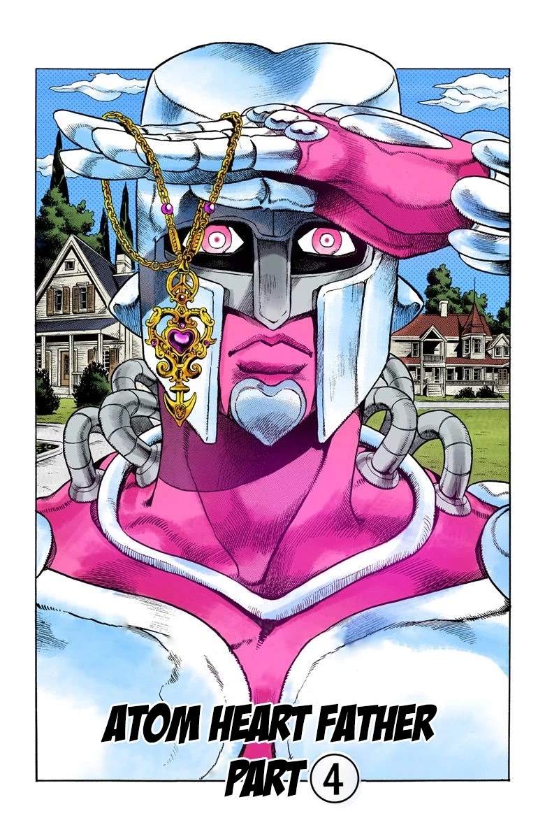 JoJo's Bizarre Adventure Part 4 - Diamond is Unbreakable (Official Colored) Chapter 103 page 2 - Chapter 103: Atom Heart Father Part 4