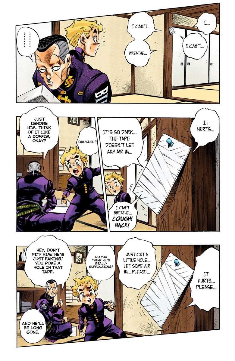 JoJo's Bizarre Adventure Part 4 - Diamond is Unbreakable (Official Colored) Chapter 103 page 9 - Chapter 103: Atom Heart Father Part 4