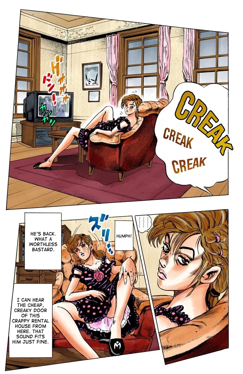 JoJo's Bizarre Adventure Part 4 - Diamond is Unbreakable (Official Colored) Chapter 104 page 14 - Chapter 104: Atom Heart Father Part 5