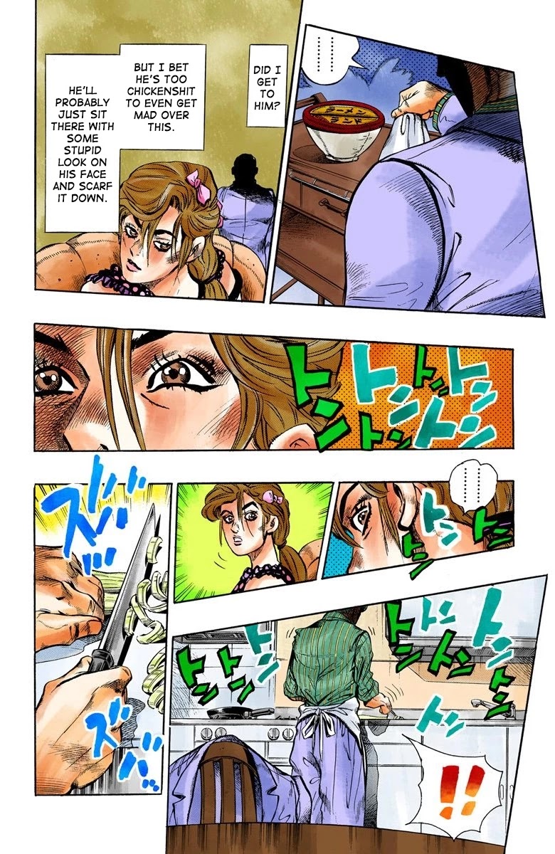 JoJo's Bizarre Adventure Part 4 - Diamond is Unbreakable (Official Colored) Chapter 104 page 17 - Chapter 104: Atom Heart Father Part 5