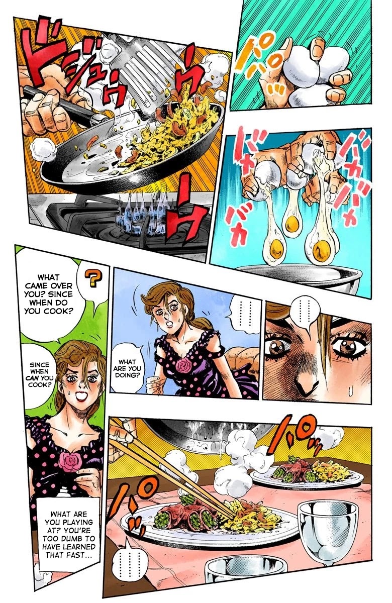JoJo's Bizarre Adventure Part 4 - Diamond is Unbreakable (Official Colored) Chapter 104 page 18 - Chapter 104: Atom Heart Father Part 5