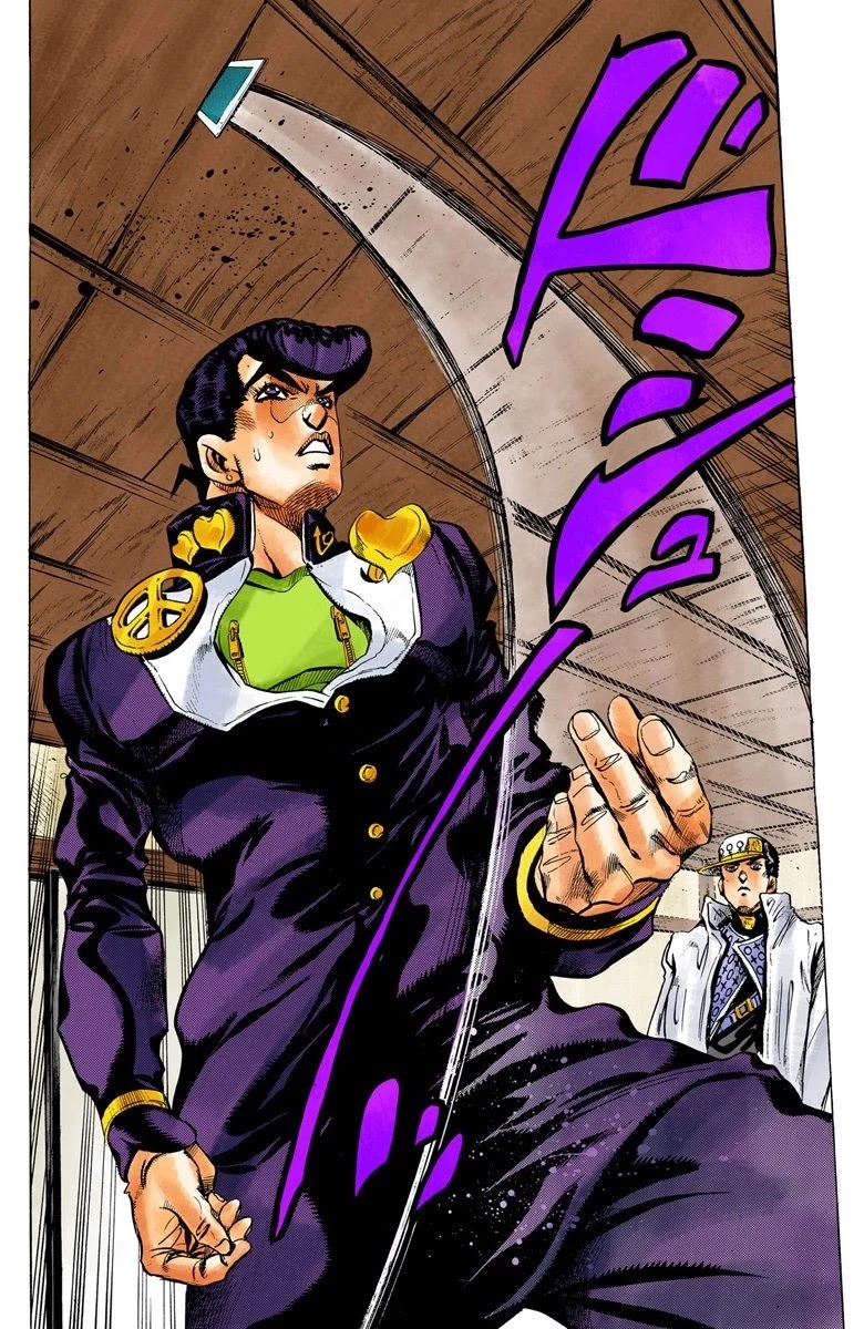 JoJo's Bizarre Adventure Part 4 - Diamond is Unbreakable (Official Colored) Chapter 104 page 3 - Chapter 104: Atom Heart Father Part 5