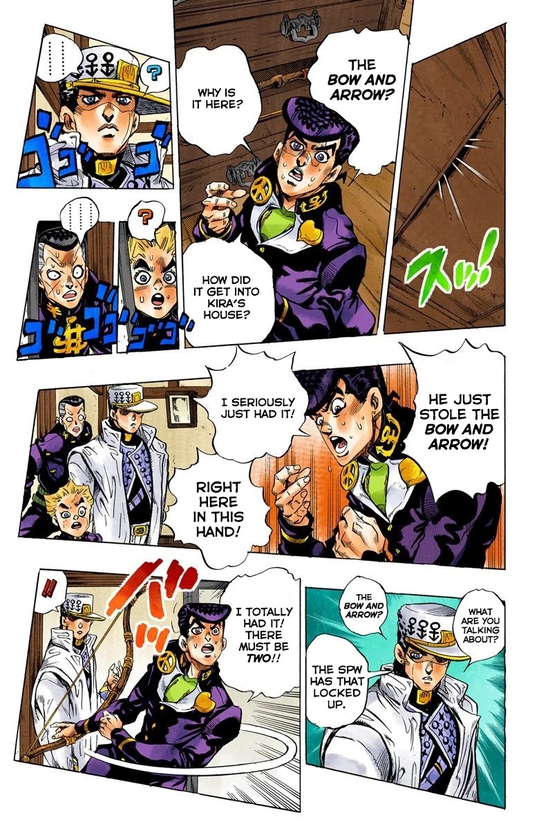 JoJo's Bizarre Adventure Part 4 - Diamond is Unbreakable (Official Colored) Chapter 104 page 4 - Chapter 104: Atom Heart Father Part 5