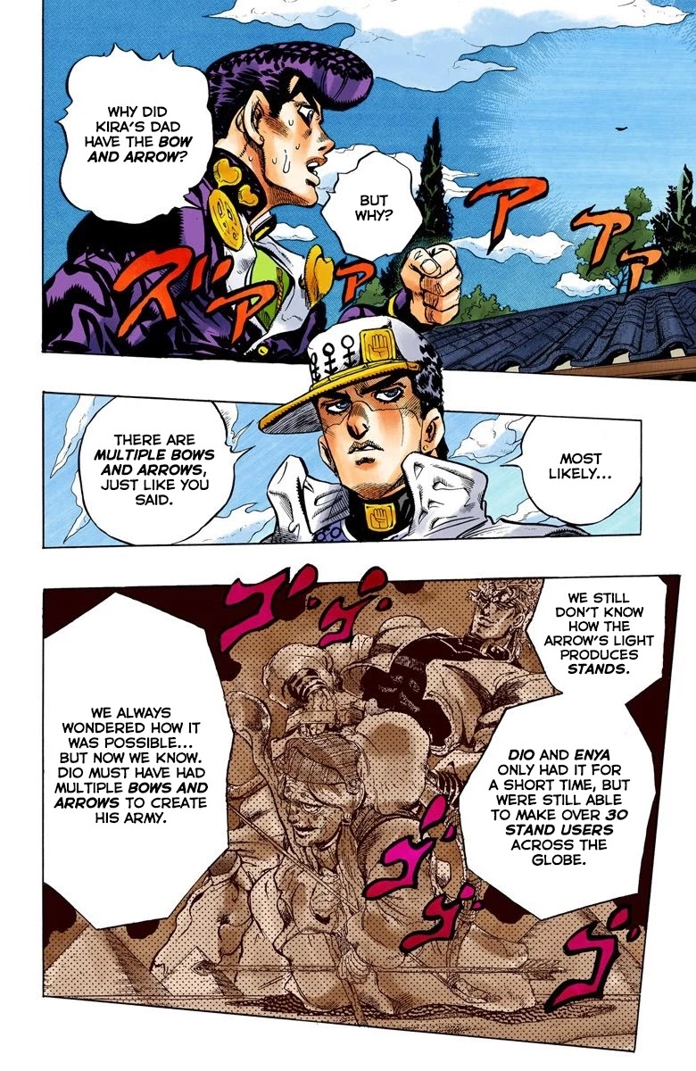 JoJo's Bizarre Adventure Part 4 - Diamond is Unbreakable (Official Colored) Chapter 104 page 9 - Chapter 104: Atom Heart Father Part 5